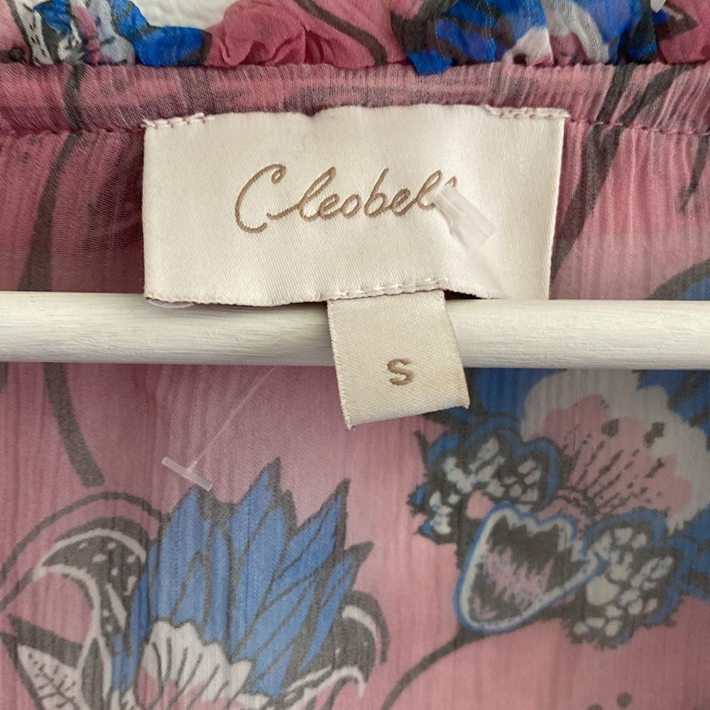 Cleobella Pink Floral Long-Sleeve Blouse - Picture 6 of 8